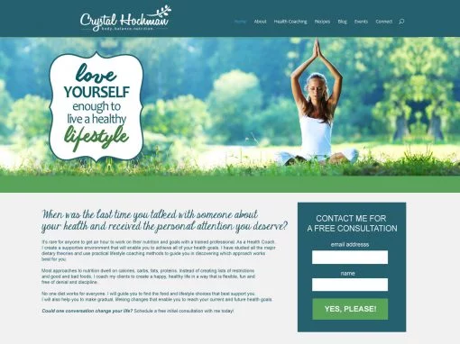 Crystal Hochman Holistic Health Coach