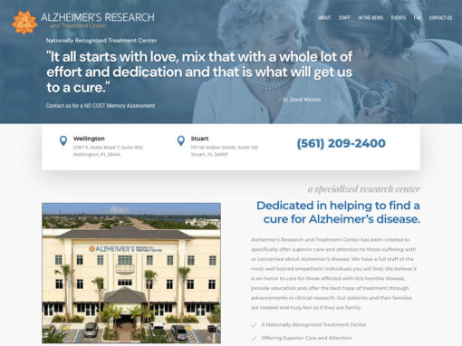 Alzheimer’s Research and Treatment Center
